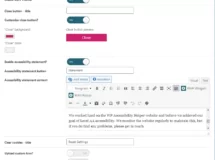 Main - general settings screen 2
